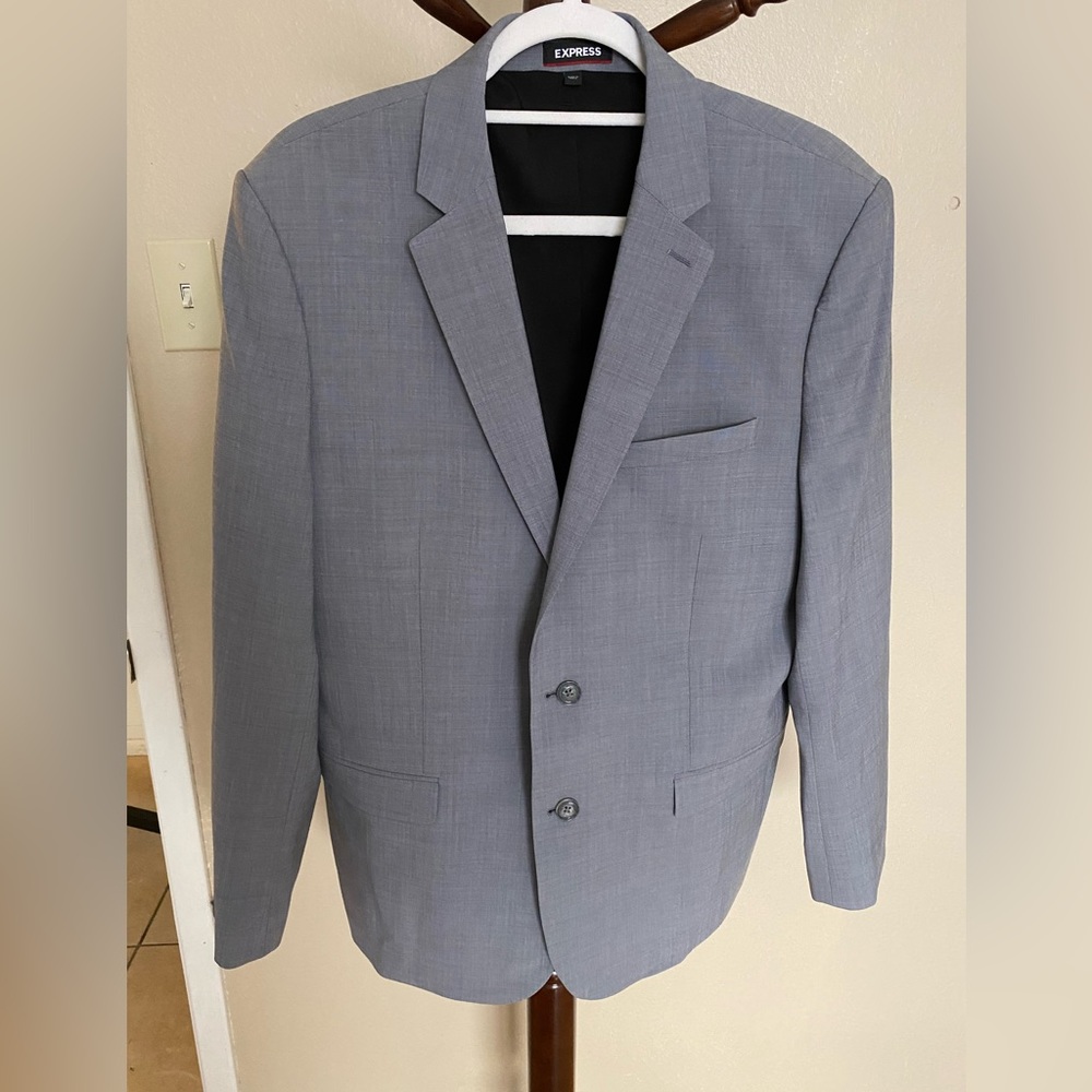EXPRESS Performance Blazer Gray size 44